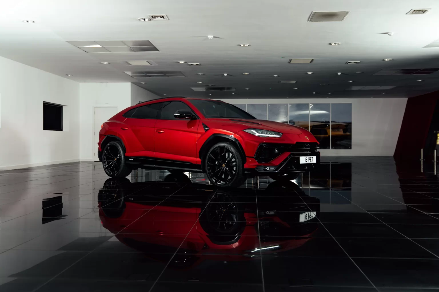 Lamborghini Urus S Red Hire — Platinum Executive Travel hire (UK)